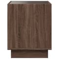 Pikkukuva 8 / 11: vidaXL sohvapöytä Infinity LED-valoilla ruskea tammi 50x50x50 cm