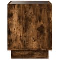 Miniatyrbillede 8 af 11: vidaXL sengebord med Infinity LED-lys 40x40x50 cm røget egetræsfarve
