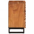 Miniatyrbilde 4 av 11: vidaXL Nattbord 50x34x62 cm heltre akasie