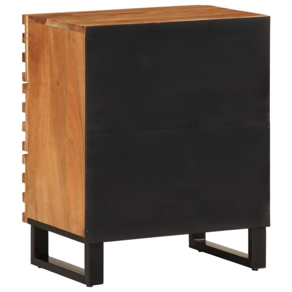 vidaXL Nattbord 50x34x62 cm heltre akasie