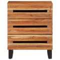 Miniatyrbilde 2 av 11: vidaXL Nattbord 50x34x62 cm heltre akasie