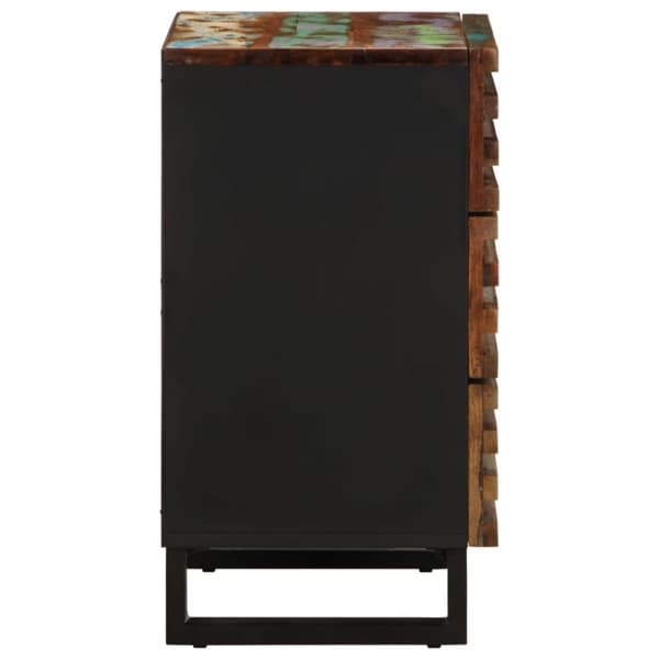 vidaXL Sängbord 50x34x62 cm massivt akaciaträ