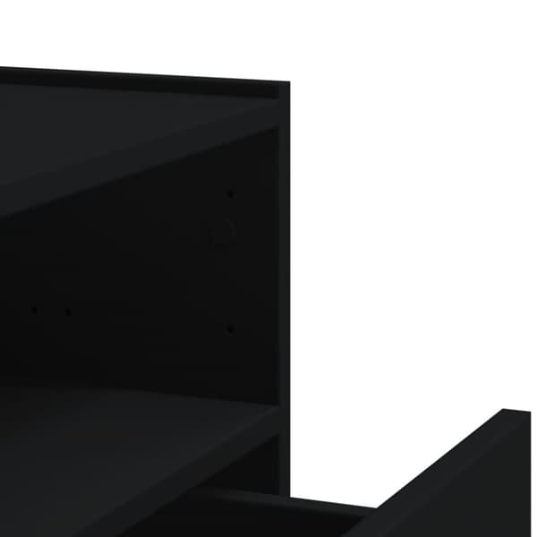 vidaXL Veggmonterte nattbord 2 stk hvit 45x30x35 cm