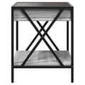 Miniatyrbilde 8 av 11: vidaXL Salongbord med Infinity LED grå sonoma 40x40x49 cm