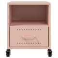 Miniatyrbilde 6 av 11: vidaXL Nattbord 2 stk rosa 36x39x43,5 cm stål