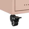 Miniatyrbilde 11 av 11: vidaXL Nattbord 2 stk rosa 36x39x43,5 cm stål