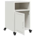 Miniatyrbillede 11 af 11: vidaXL sengeborde 2 stk. 36x39x59 cm stål hvid