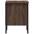 Miniatyrbilde 7 av 11: vidaXL Nattbord brun eik 2 stk 40x30x40 cm konstruert tre