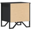 Miniatyrbilde 8 av 11: vidaXL Nattbord svart 2 stk 40x30x40 cm konstruert tre