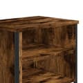 Miniatyrbilde 9 av 11: vidaXL Nattbord røkt eik 2 stk 40x30x40 cm konstruert tre