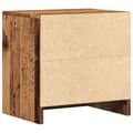 Miniatyrbilde 8 av 11: vidaXL Nattbord 2 stk gammelt tre 40x30x40 cm konstruert tre