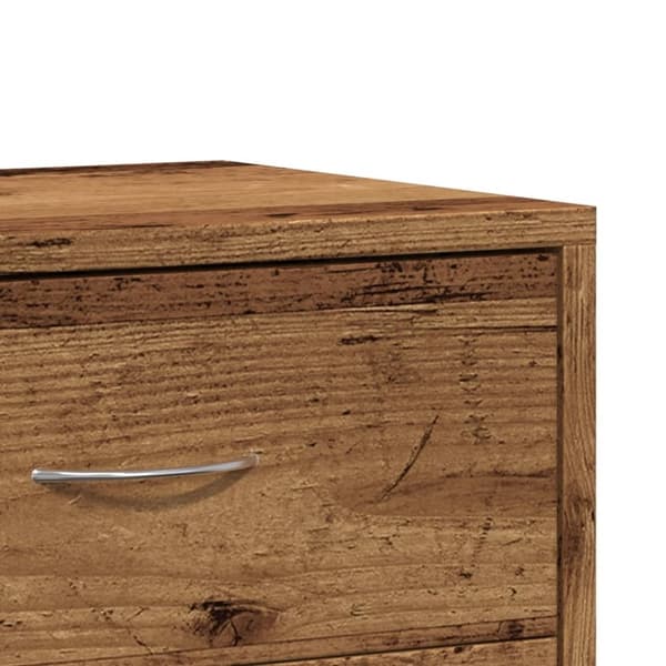 vidaXL Nattbord gammelt tre 40x30x40 cm konstruert tre