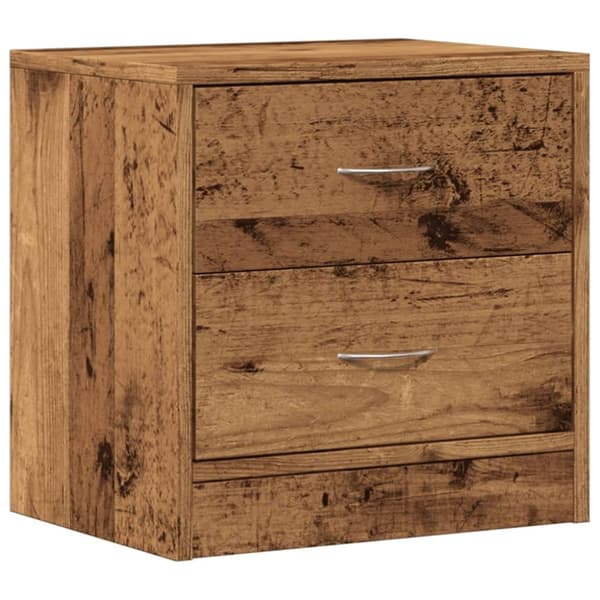 vidaXL Nattbord gammelt tre 40x30x40 cm konstruert tre