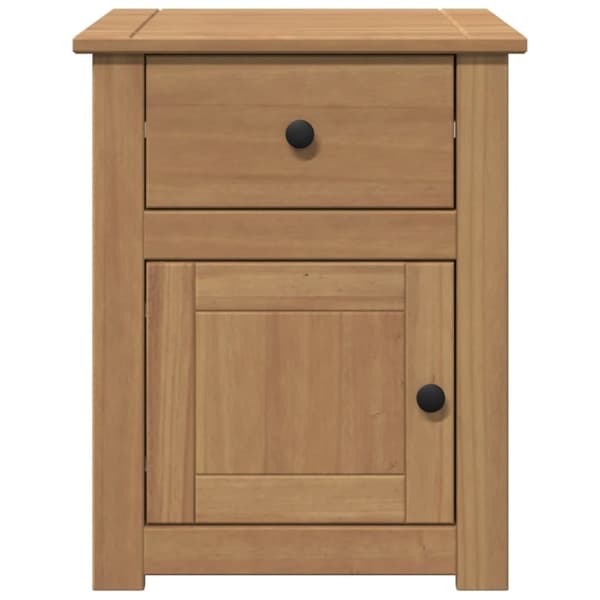 vidaXL Sängbord Panama 46x40x57 cm massiv furu