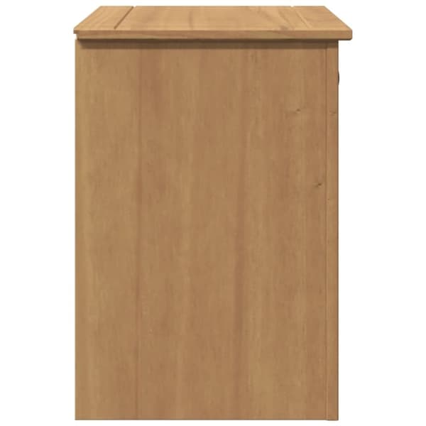 vidaXL Sängbord Panama 46x40x57 cm massiv furu