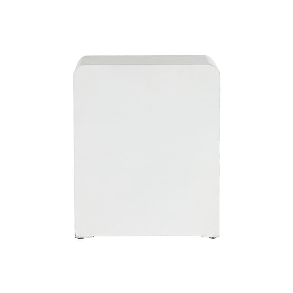 Nattbord Home ESPRIT Hvit Tre MDF 40 x 30 x 48 cm