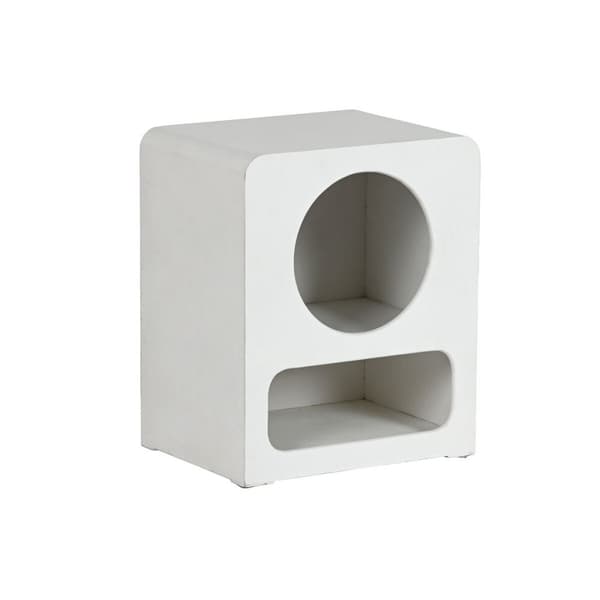 Yöpöytä Home ESPRIT Valkoinen Puu MDF 40 x 30 x 48 cm