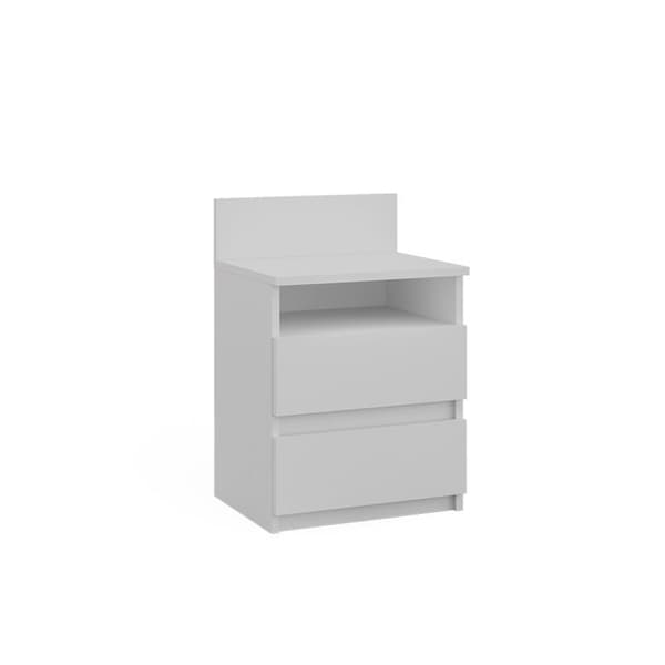 Vicco Monty sängbord, Vit, 39,6 x 59,1 cm