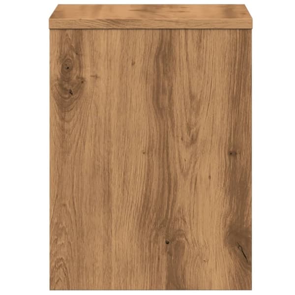 vidaXL sengeborde 2 stk. 40x30x40 cm konstrueret træ kunsteg