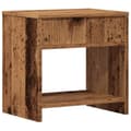 Pikkukuva 8 / 11: vidaXL Yöpöytä vanha puu 40x30x40 cm lastulevy