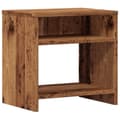 Pikkukuva 1 / 11: vidaXL Yöpöytä vanha puu 40x30x40 cm lastulevy