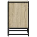 Miniatyrbillede 7 af 11: vidaXL sengebord 40x31x50 cm konstrueret træ sonoma-eg