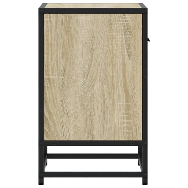 vidaXL Nattbord 2 stk sonoma eik 40x31x50 cm konstruert tre