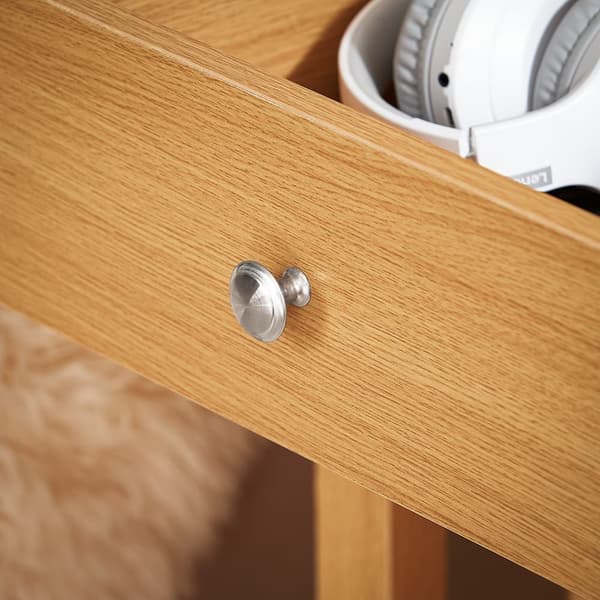 SoBuy Sengebord Sidebord med 2 skuffe og 1 hylder Sofabord FBT114-N