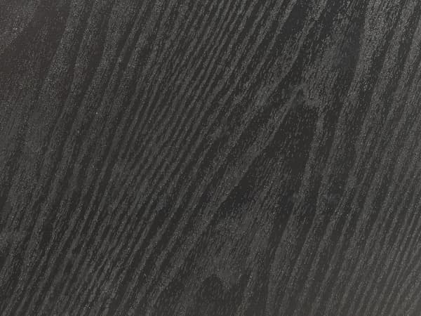 Sidobord Svart MDF Topphylla Metallram Rund 2 Hyllor Modern Design Vardagsrumsmöbler