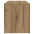 Miniatyrbilde 10 av 11: vidaXL Nattbord 2 stk med LED artisan eik 60x35x40 cm