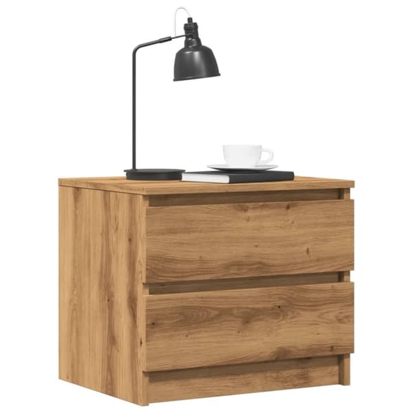 vidaXL Yöpöytäkaappi Artisan Oak 50x40x43,5