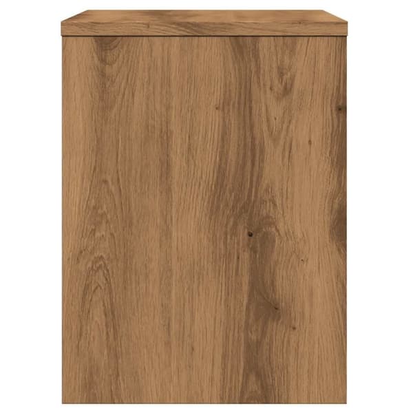 vidaXL Nattbord 2 stk artisan eik 40x30x40 cm konstruert tre