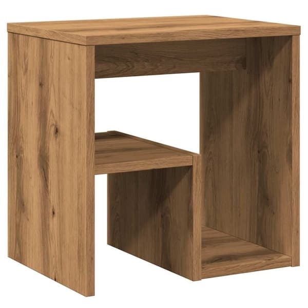 vidaXL Nattbord 2 stk artisan eik 40x30x40 cm konstruert tre
