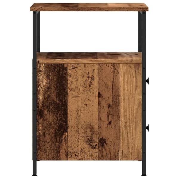 vidaXL Nattbord 2 stk gammelt tre 34x35,5x50 cm konstruert tre