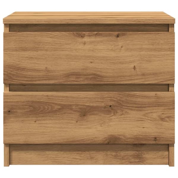 vidaXL sengeborde 2 stk. 50x40x43,5 cm kunsteg