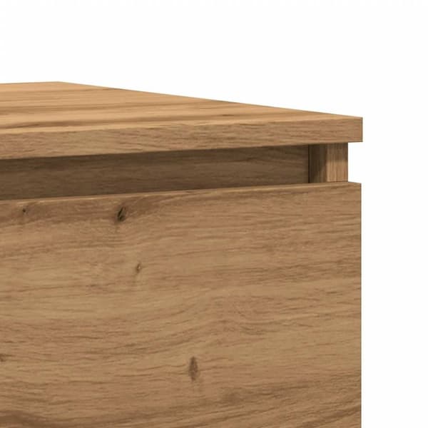 vidaXL sengeborde 2 stk. 50x40x43,5 cm kunsteg