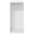 Miniatyrbilde 7 av 11: vidaXL Nattbord 2 stk hvit 46,5x29x61 cm konstruert tre