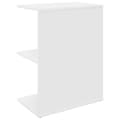 Miniatyrbilde 8 av 11: vidaXL Nattbord 2 stk hvit 46,5x29x61 cm konstruert tre