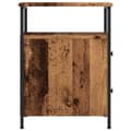 Miniatyrbilde 6 av 11: vidaXL Nattbord gammelt tre 44x45x60 cm konstruert tre