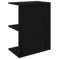 Miniatyrbilde 6 av 10: vidaXL Nattbord svart eik 46,5x29x61 cm konstruert tre