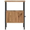 Miniatyrbilde 7 av 11: vidaXL Nattbord artisan eik 34x36x50 cm konstruert tre