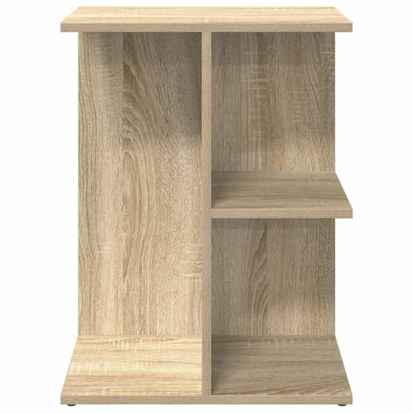 vidaXL Sängbord 2 st sonoma-ek 46,5x29x61 cm konstruerat trä