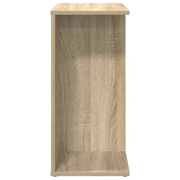 vidaXL Sängbord 2 st sonoma-ek 46,5x29x61 cm konstruerat trä