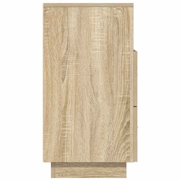 vidaXL Yöpöytäkaapit 2 kpl 2 laatikolla Sonoma-tammi 36x36x68cm
