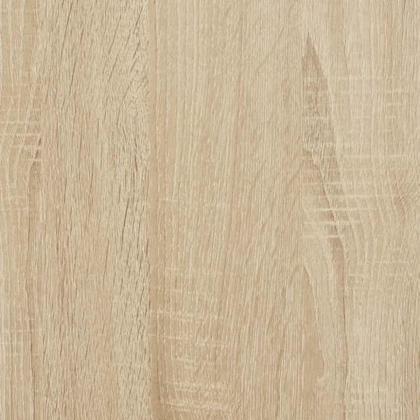 vidaXL Yöpöytäkaapit 2 kpl laatikolla Sonoma-tammi 25x31x66 cm