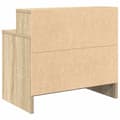 Miniatyrbillede 8 af 11: vidaXL sengebord med skuffe 51x31x47 cm sonoma-eg