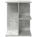 Miniatyrbilde 4 av 10: vidaXL Nattbord betonggrå 46,5x29x61 cm konstruert tre