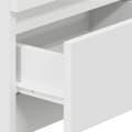 Miniatyrbilde 8 av 10: vidaXL Nattbord med 2 skuffer hvit 40x33x60 cm
