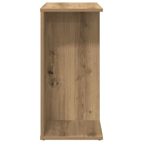 vidaXL Nattbord 2 stk artisan eik 46,5x29x61 cm konstruert tre