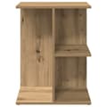 Miniatyrbilde 4 av 10: vidaXL Nattbord artisan eik 46,5x29x61 cm konstruert tre